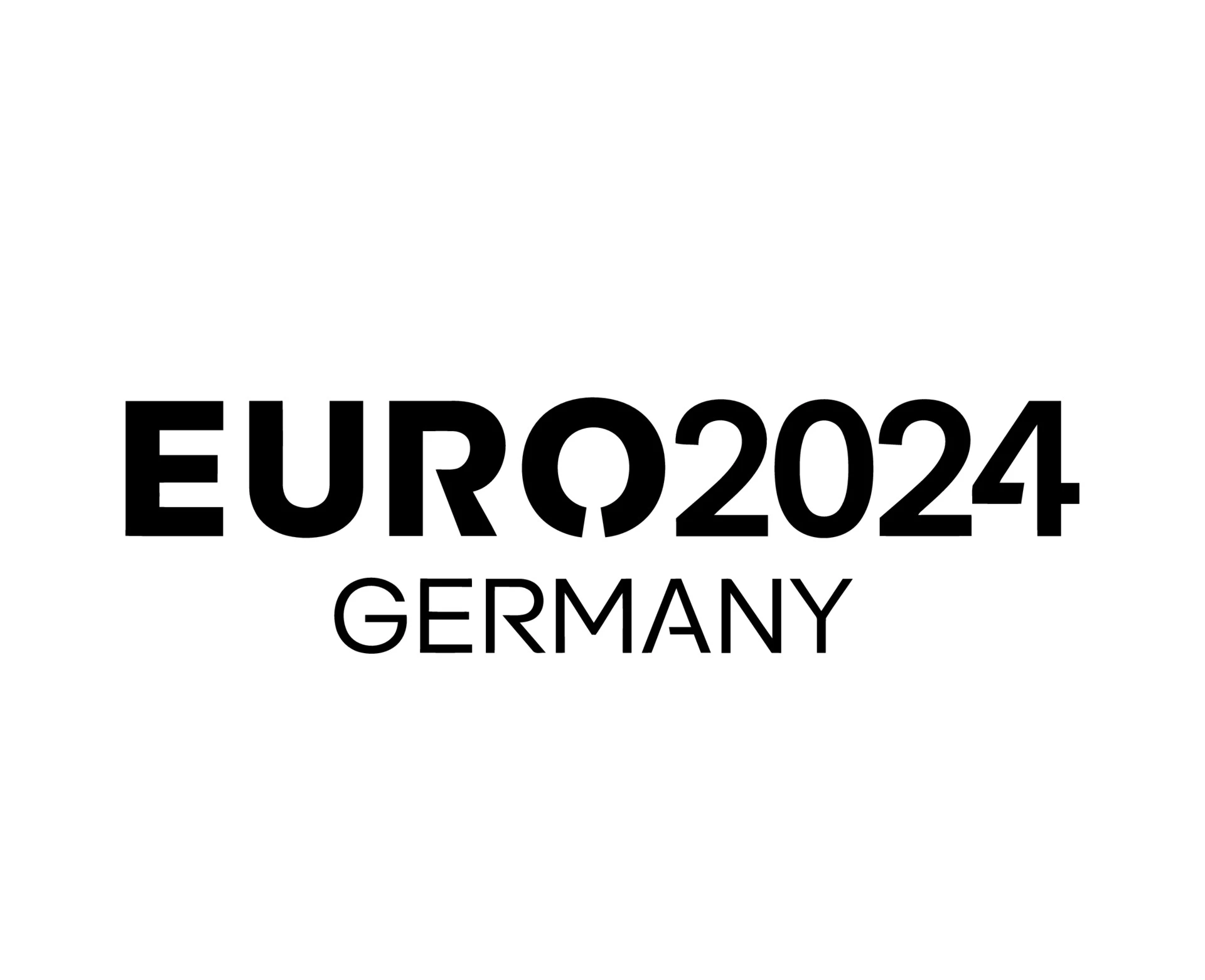 vecteezy euro 2024 germany logo official name black symbol european 22700807